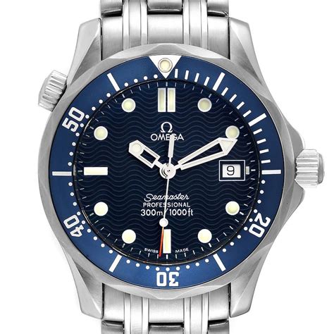 omega seamaster 25618000|Seamaster Steel Date Watch 2561.80.00 .